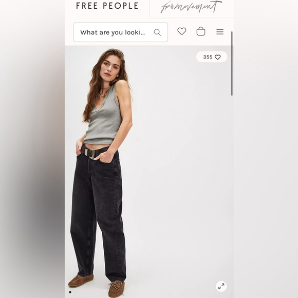 AGOLDE V-Waist Baggy Jeans Size 24 - Picture 2 of 14